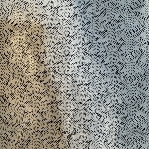 Goyard Anjou Reversible Tote Coated Canvas GM White Certified Authentic - Picture 11 of 15